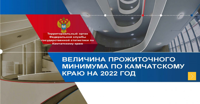 Величина прожиточного минимума по Камчатскому краю на 2022 год